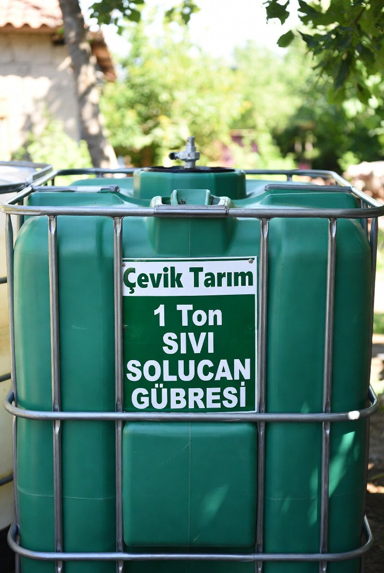 Organik Sıvı Solucan Gübresi 1 Ton - En İyi Kalite Konsantre