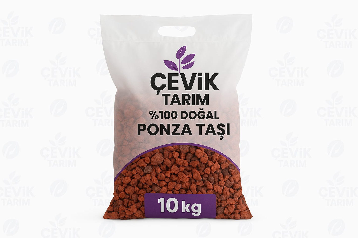 Ponza Taşı 10 KG – Volkanik Doğal Toprak Düzenleyici, Drenaj ve Havalandırma Sağlar