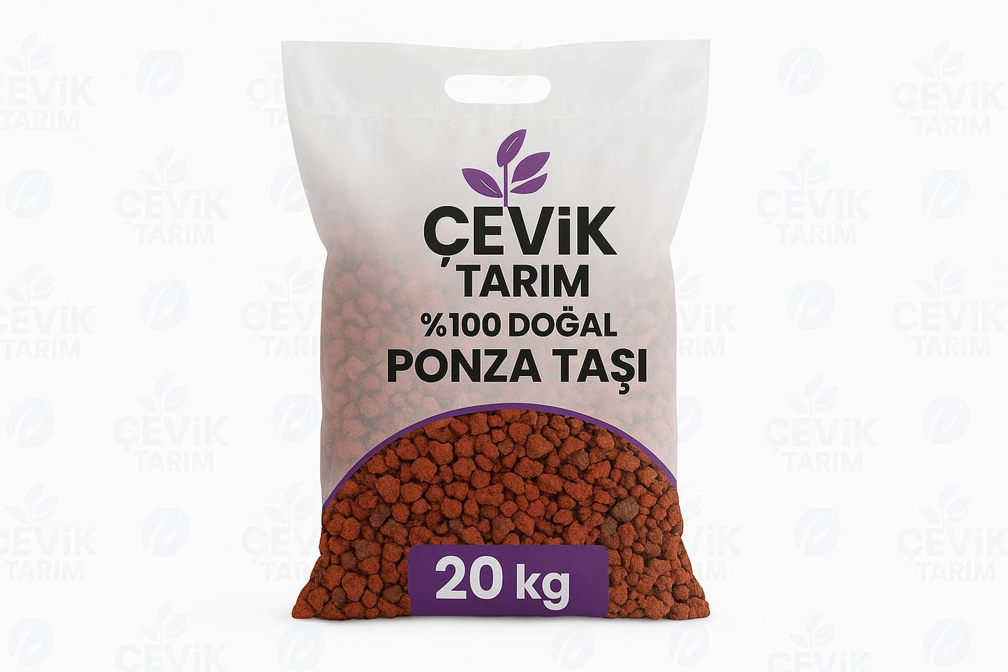 Ponza Taşı 20 KG – Volkanik Doğal Toprak Düzenleyici, Drenaj ve Havalandırma Sağlar