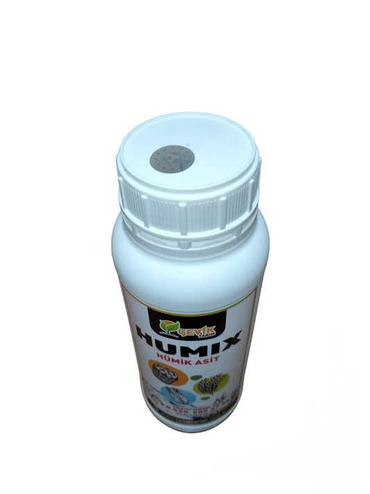 HÜMİX Hümik Asit 1 LT – Leonardit Menşeli Sıvı Toprak Düzenleyici ve Bitki Besini